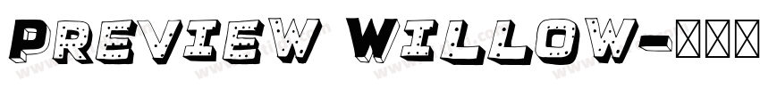 Preview Willow字体转换